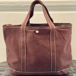 Merci - Cabas Candide en canvas - Marron Foncé