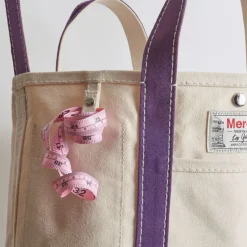 Merci - Cabas Candide en canvas - Violet