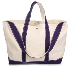 Merci - Cabas Candide en canvas - Violet