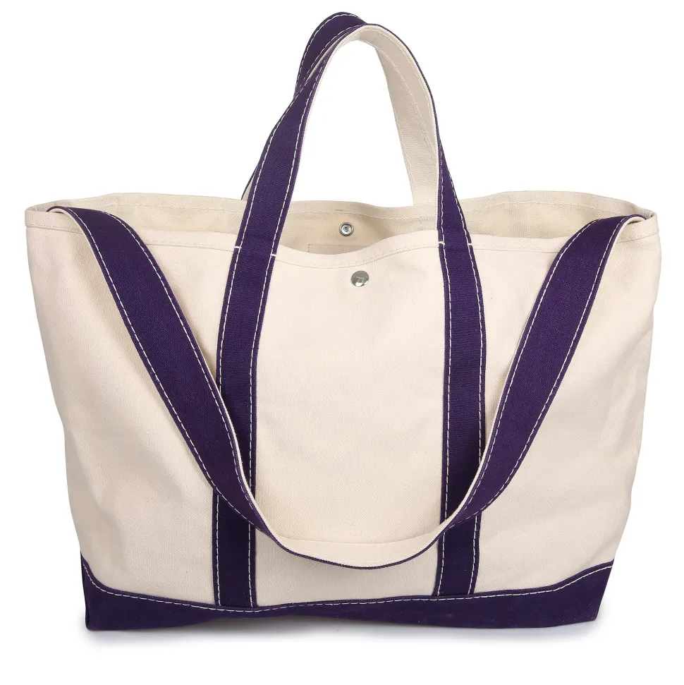 Merci - Cabas Candide en canvas - Violet