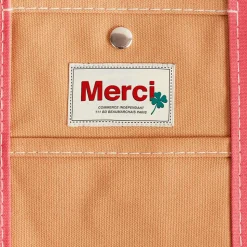 Merci - Cabas Candide en canvas - Rose