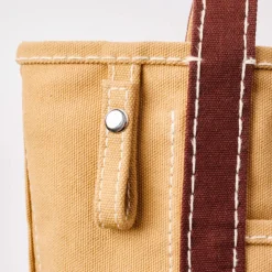 Merci - Cabas Candide Mini en canvas - Marron