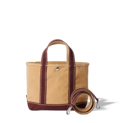 Merci - Cabas Candide Mini en canvas - Marron