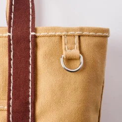 Merci - Cabas Candide Mini en canvas - Marron