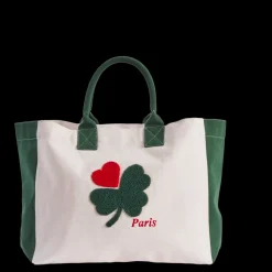 Merci - Cabas Tréfle Bouclette - Vert