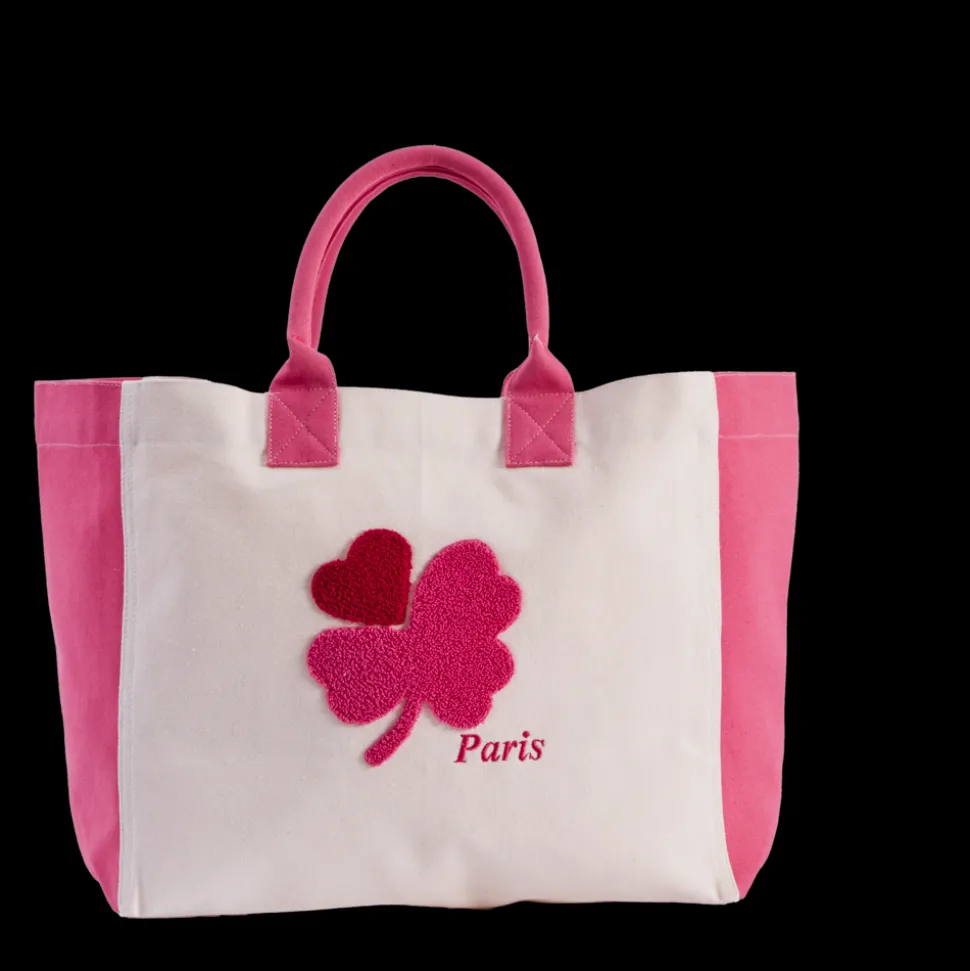 Merci - Cabas Tréfle Bouclette - Rose