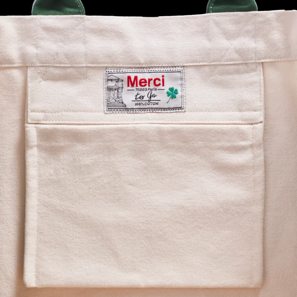 Merci - Cabas Tréfle Bouclette - Rose
