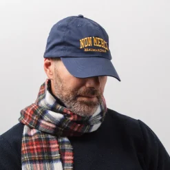 Merci - Casquette College Non Merci - Bleu