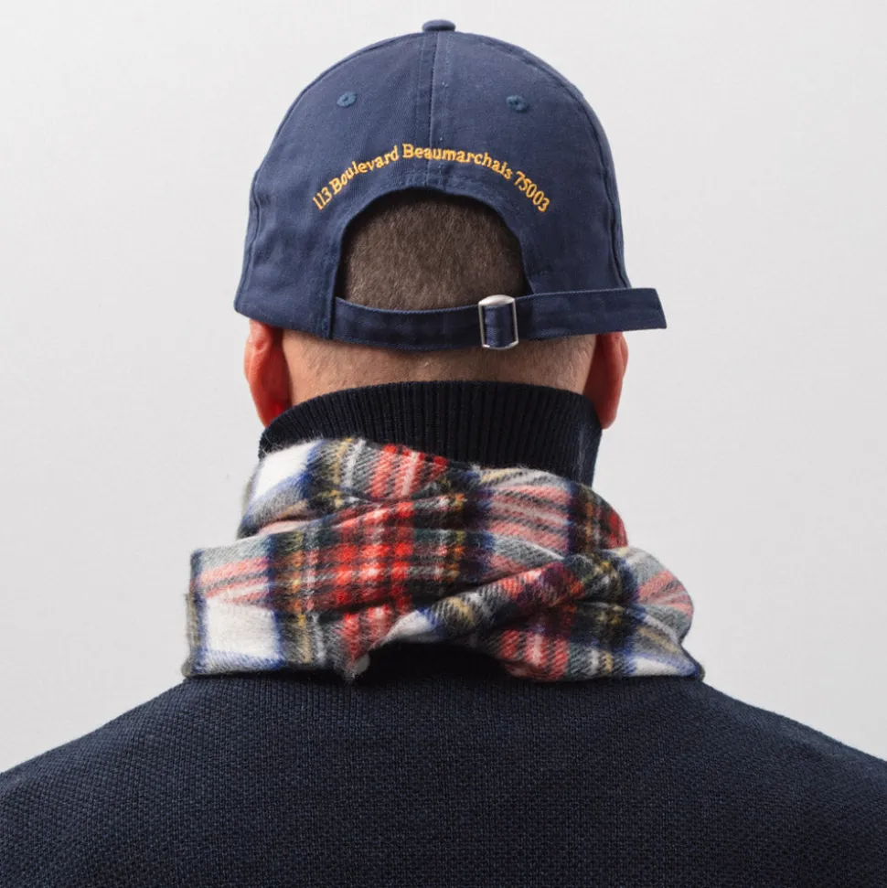 Merci - Casquette College Non Merci - Bleu