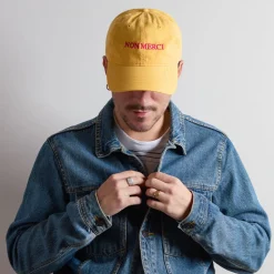 Merci - Casquette Non Merci - Jaune & Rose