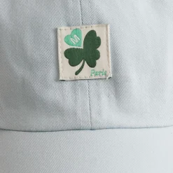 Merci - Casquette Trèfle Patch - Bleu Ciel