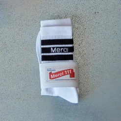 Merci - Chaussettes en coton - Noir