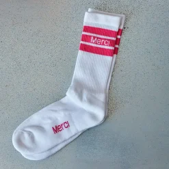 Merci - Chaussettes en coton - Fushialili