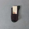 Merci - Chaussettes Lulu - Prune & Vert