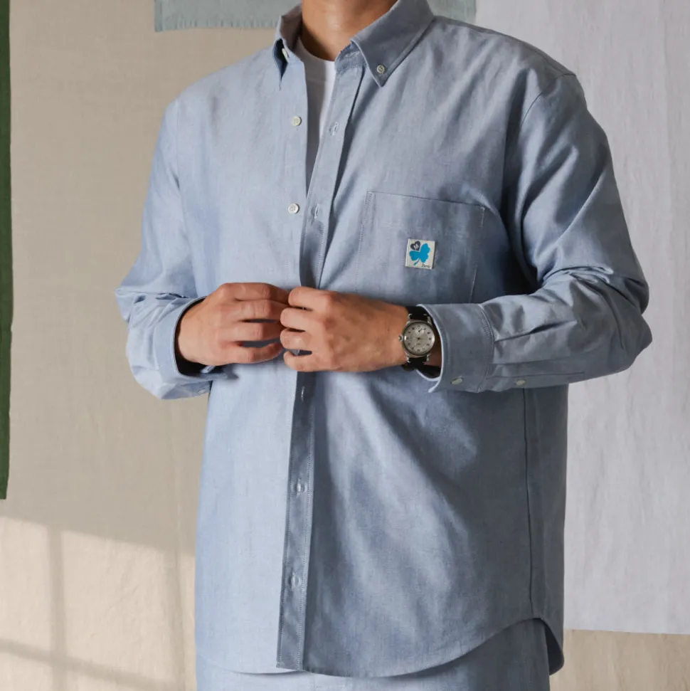 Merci - Chemise Basile - Bleu