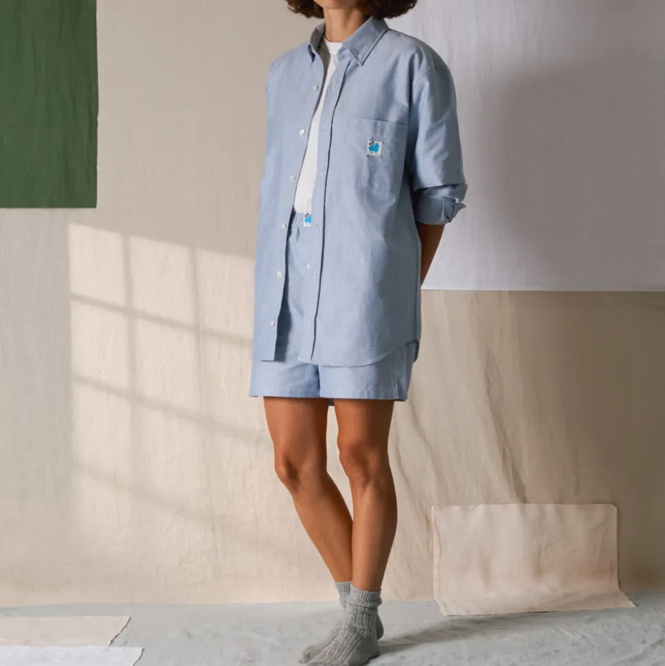 Merci - Chemise Basile - Bleu