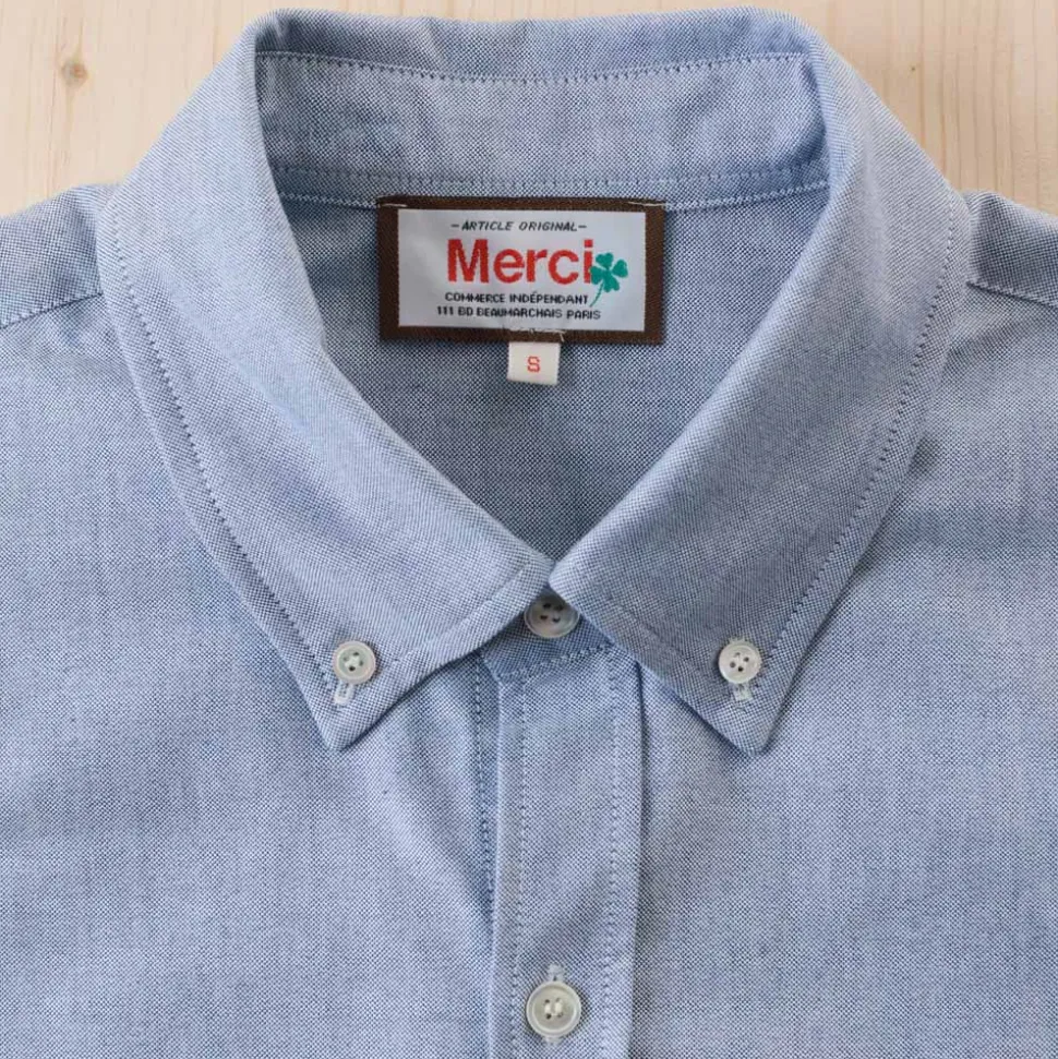 Merci - Chemise Basile - Bleu