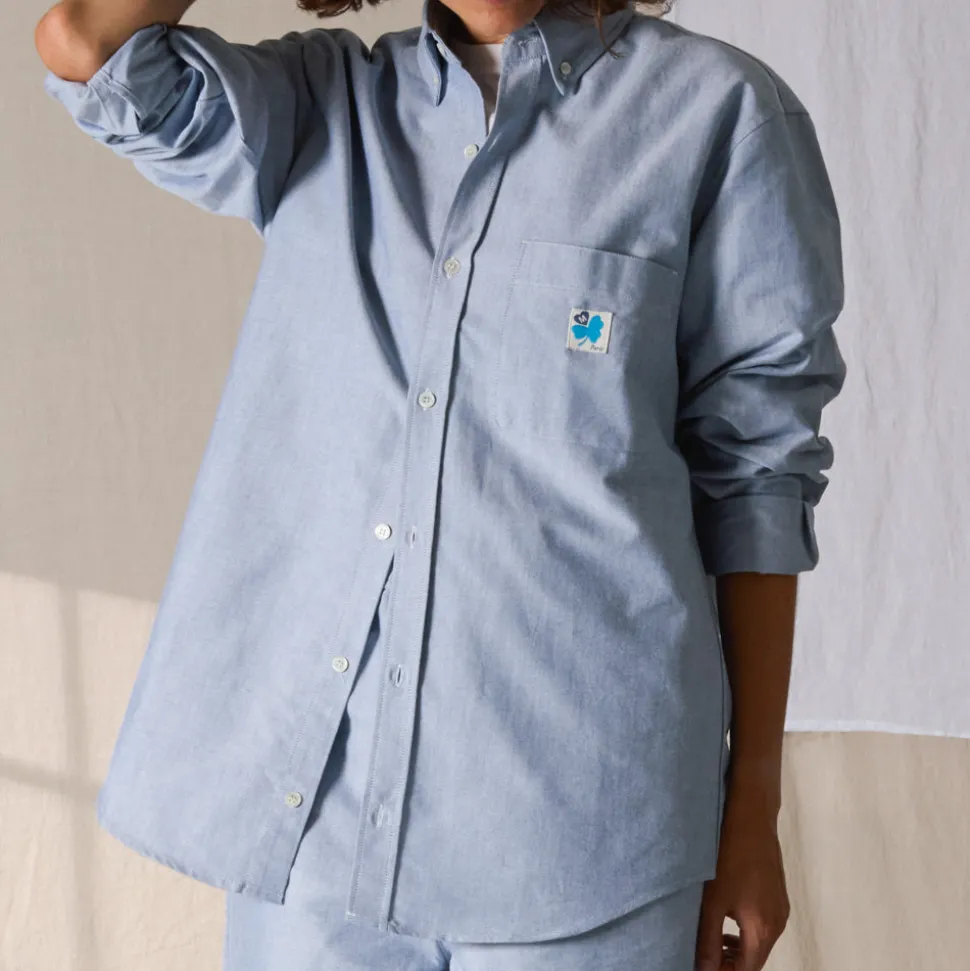 Merci - Chemise Basile - Bleu