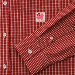 Merci - Chemise Basile - Carreaux Rouge