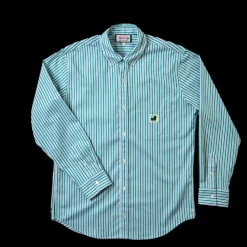 Merci - Chemise Basile - Rayures Vert