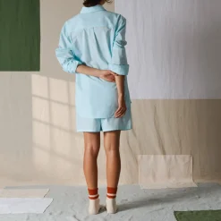 Merci - Chemise Basile - Turquoise