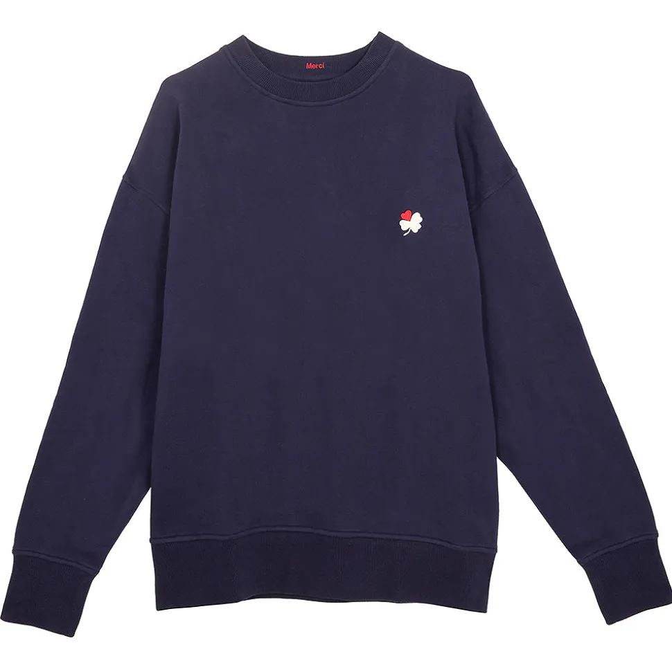 Merci - Crewneck Charles - Bleu