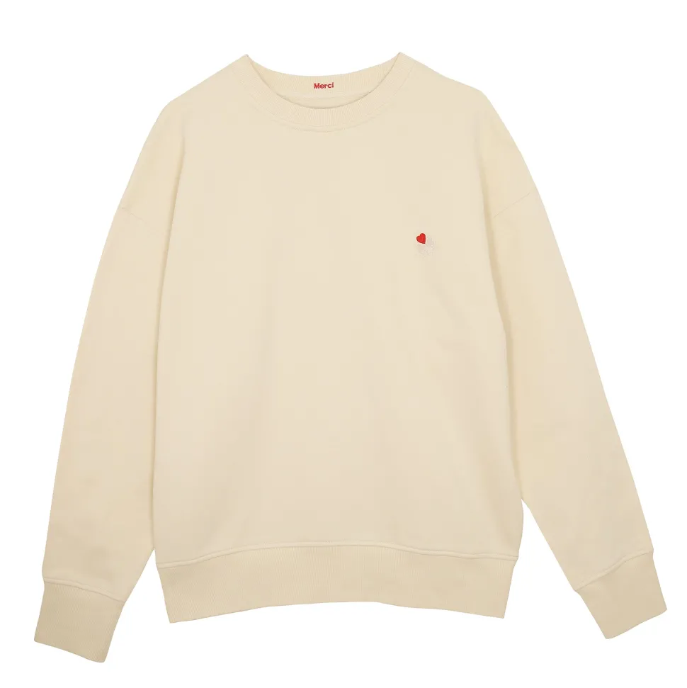 Merci - Crewneck Charles - Beige