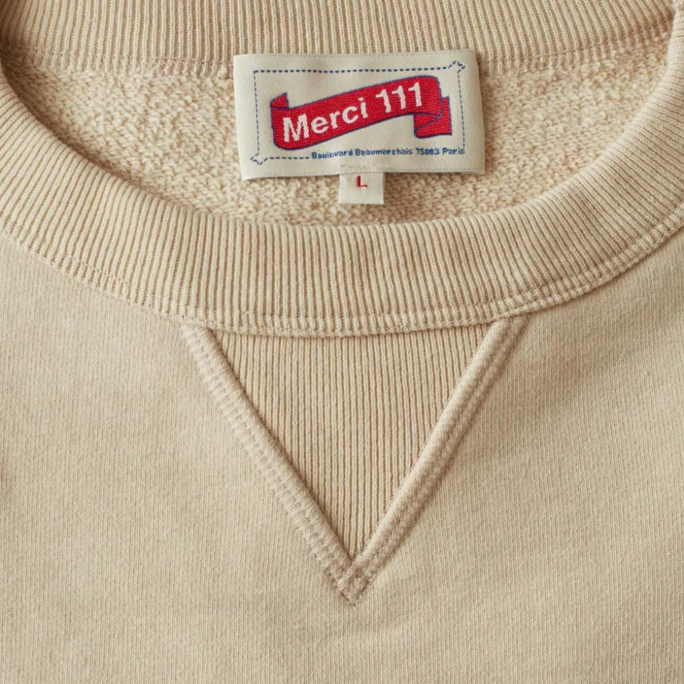 Merci - Crewneck Lucky - Cream