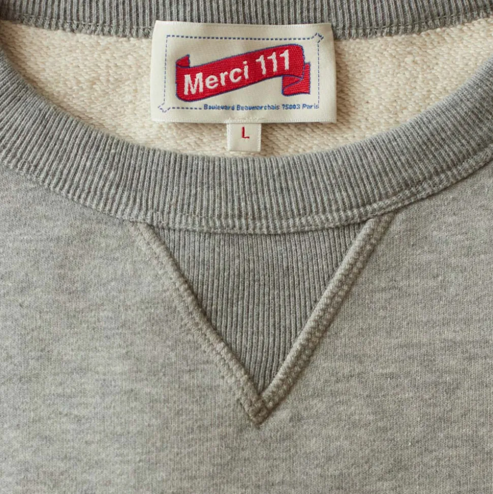 Merci - Crewneck Lucky - Gris