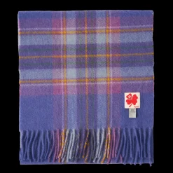 Merci - Echarpe en cachemire Harry - Carreaux Violet