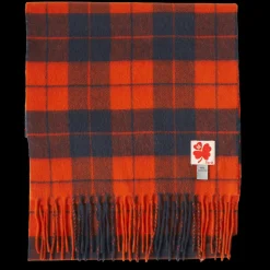 Merci - Echarpe en cachemire Harry - Rouge Tartan