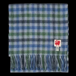 Merci - Echarpe en cachemire Harry - Vichy Bleu