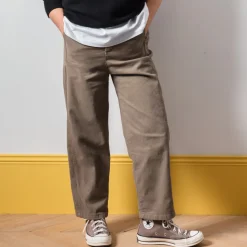 Merci - Pantalon en Coton - Camel