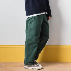 Merci - Pantalon en Coton - Forest