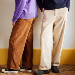 Merci - Pantalon en velours côtelé - Écru
