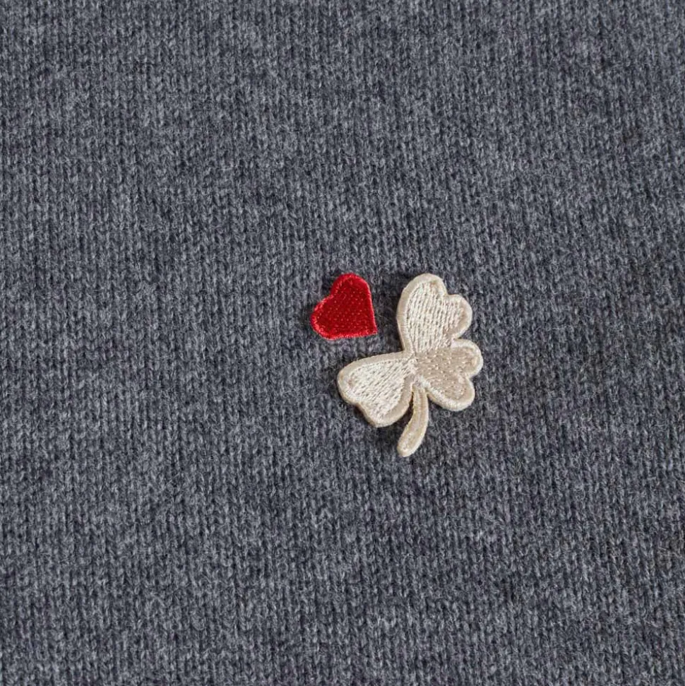Merci - Pullover Lucky - Gris