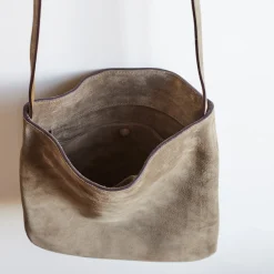 Merci - Sac en daim - Truffle