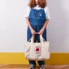 Merci - Sac Weekender 2 en canvas - Naturel