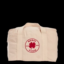 Merci - Sac Weekender 2 en canvas - Naturel