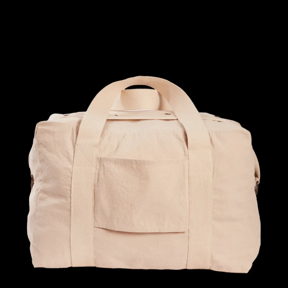 Merci - Sac Weekender 2 en canvas - Naturel