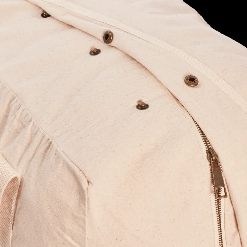 Merci - Sac Weekender 2 en canvas - Naturel