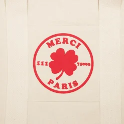 Merci - Sac Weekender en canvas - Naturel