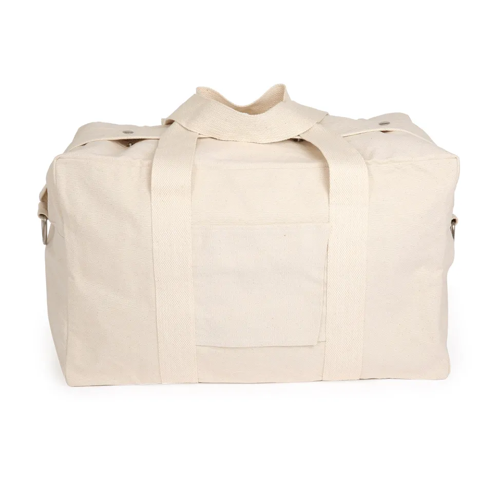 Merci - Sac Weekender en canvas - Naturel