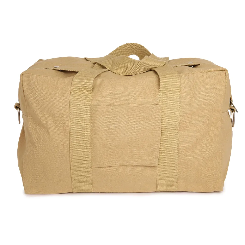 Merci - Sac Weekender en canvas - Beige