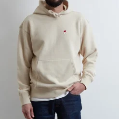 Merci - Sweat à capuche Lucky - Cream