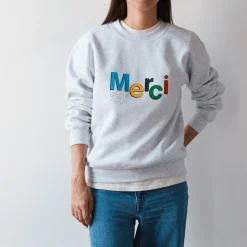 Merci - Sweat Merci 24' - Gris