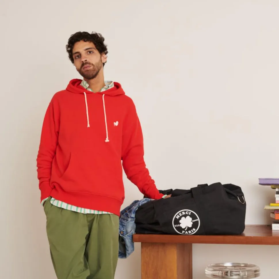 Merci - Sweat Robin - Rouge