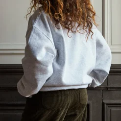 Merci - Sweat unisexe Non Merci "Rive Droite" - Gris