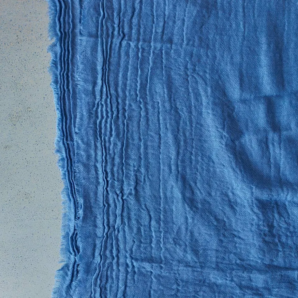 Merci - Étole en laine - Ciel