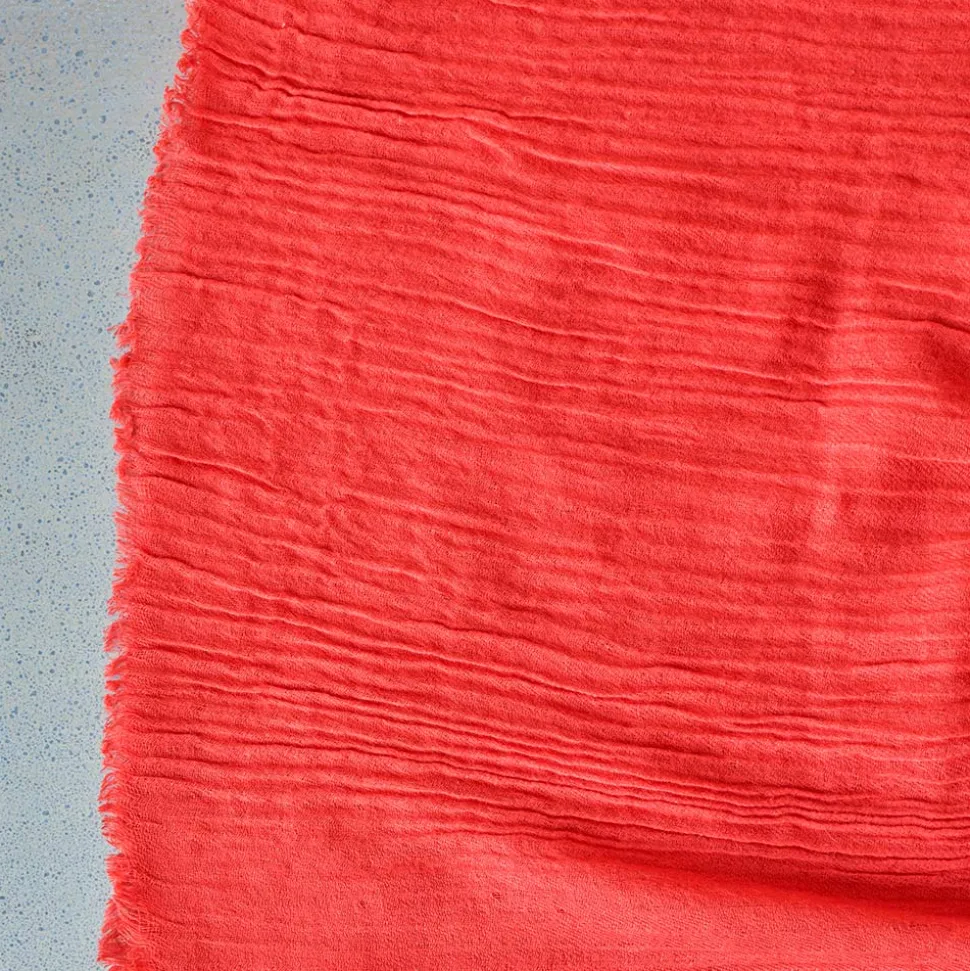 Merci - Étole en laine - Orange